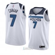 Camiseta Minnesota Timberwolves Isaiah Canaan Association 2018 B