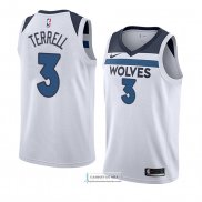 Camiseta Minnesota Timberwolves Jared Terrell Association 2018