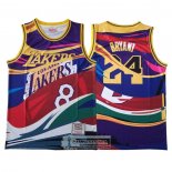 Camiseta Mitchell & Ness Big Face Kobe Bryant