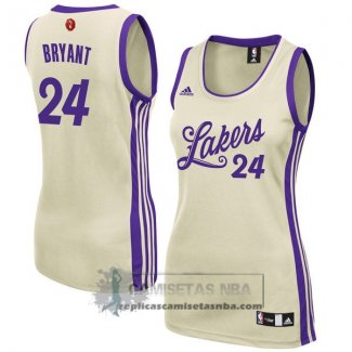 Camiseta Mujer Lakers Bryant Christmas