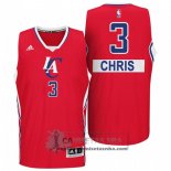 Camiseta Navidad Clippers Paul 2014 Rojo