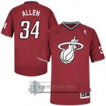 Camiseta Navidad Heats Allen 2013 Rojo