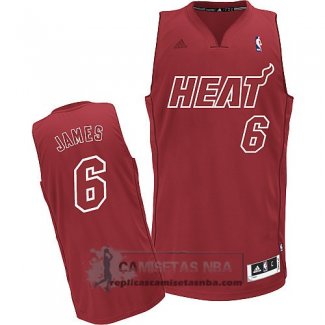 Camiseta Navidad Heats James 2012 Rojo