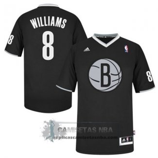 Camiseta Navidad Nets Williams 2013 Negro