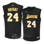 Camiseta Negro Moda Lakers Bryant Negro