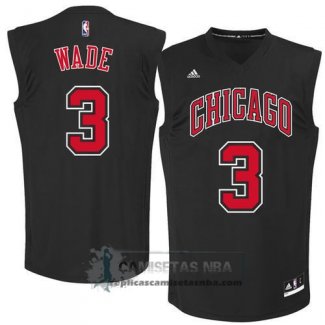 Camiseta Negro Moda Lakers Wade Negro