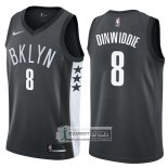 Camiseta Nets Spencer Dinwiddie Statement 2017-18 Negro