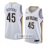 Camiseta New Orleans Pelicans Dairis Bertans Association 2018 Bl