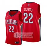 Camiseta New Orleans Pelicans Derrick Favors Statement Rojo