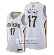 Camiseta New Orleans Pelicans J.j. Redick Earned Blanco2