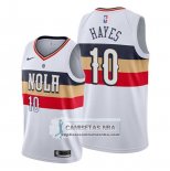 Camiseta New Orleans Pelicans Jaxson Hayes Earned 2018-19 Blanco