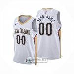Camiseta New Orleans Pelicans Personalizada Association 2024-25 Blanco