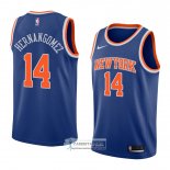 Camiseta New York Knicks Willy Hernangomez Icon 2018 Azul