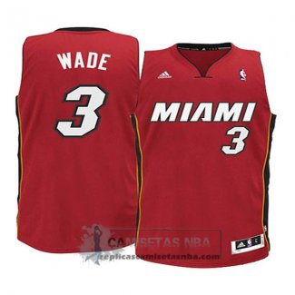 Camiseta Nino Heats Wade Rojo