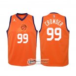 Camiseta Nino Phoenix Suns Jae Crowder Statement 2020-21 Naranja