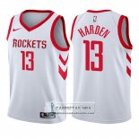 Camiseta Nino Rockets James Harden Association 2017-18 Blanco