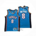 Camiseta Oklahoma City Thunder Jalen Williams NO 8 Icon 2024-25 Azul