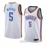 Camiseta Oklahoma City Thunderr Markieff Morris Association 2018