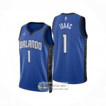 Camiseta Orlando Magic Jonathan Isaac NO 1 Statement 2024-25 Azul