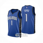 Camiseta Orlando Magic Jonathan Isaac NO 1 Statement 2024-25 Azul