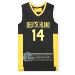 Camiseta Pelicula Deutschland Nowitzki Negro