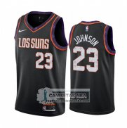 Camiseta Phoenix Suns Cameron Johnson Ciudad Negro