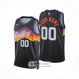 Camiseta Phoenix Suns Personalizada Ciudad 2025-26 Negro
