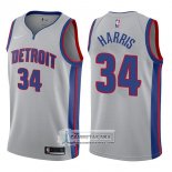 Camiseta Pistons Tobias Harris Statement 2017-18 Gris