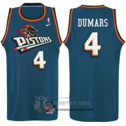 Camiseta Pistons Dumars Azul