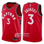 Camiseta Raptors Og Anunoby Icon 2017-18 Rojo