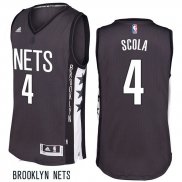 Camiseta Remix Alternate 2016-17 Nets Scola