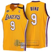 Camiseta Retro 1999-00 Lakers Deng Amarillo