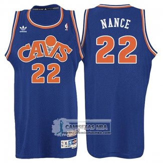 Camiseta Retro 2008 Cavaliers Nance Azul