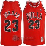 Camiseta Retro Bulls Jordan 1997-98 Rojo