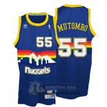 Camiseta Retro Nuggets Mutombo Azul