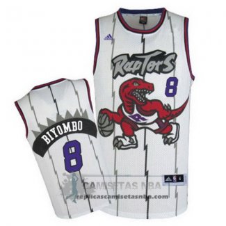 Camiseta Retro Raptors Biyombo Blanca