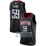 Camiseta Rockets Gary Clark Statement 2017-18 Negro