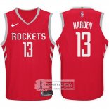 Camiseta Rockets James Harden 2017-18 Rojo