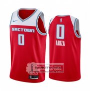 Camiseta Sacramento Kings Trevor Ariza Ciudad Rojo