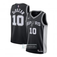 Camiseta San Antonio Spurs DeMar DeRozan Icon 2020-21 Negro