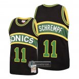 Camiseta Seattle SuperSonics Detlef Schrempf Mitchell & Ness 1994-95 Negro