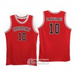 Camiseta Shohoku Sakuragi NO 10 Rojo