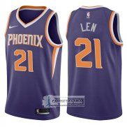 Camiseta Suns Alex Len Icon 2017-18 Violeta