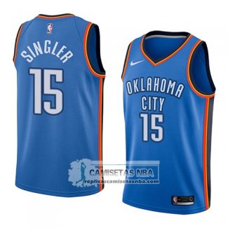 Camiseta Thunder Kyle Singler Icon 2018 Azul