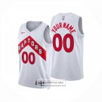 Camiseta Toronto Raptors Personalizada Association 2024-25 Blanco