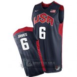 Camiseta USA 2012 James Negro