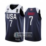 Camiseta USA Marcus Smart 2019 FIBA Basketball World Cup Azul
