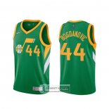 Camiseta Utah Jazz Bojan Bogdanovic Earned 2020-21 Verde