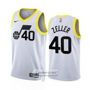 Camiseta Utah Jazz Cody Zeller NO 40 Association 2022-23 Blanco