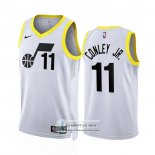 Camiseta Utah Jazz Mike Conley Jr. NO 11 Association 2022-23 Blanco